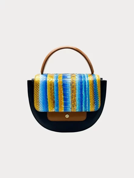 Sac Rosy Cuir Python