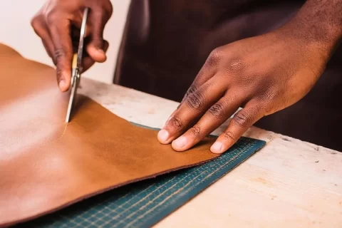 maroquinerie au Sénégal
